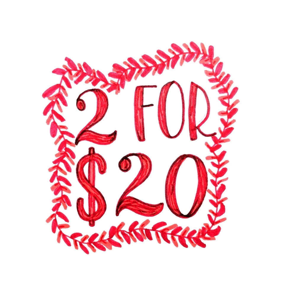 2 for $20 Bundles